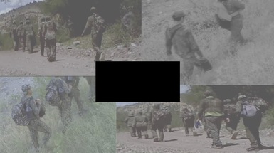 Packs of “Fighting Age Males” in Military Uniforms Entering U.S.
through Remote Arizona Town